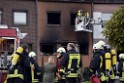 Feuer 2 Vollbrand Reihenhaus Roggendorf Berrischstr P156